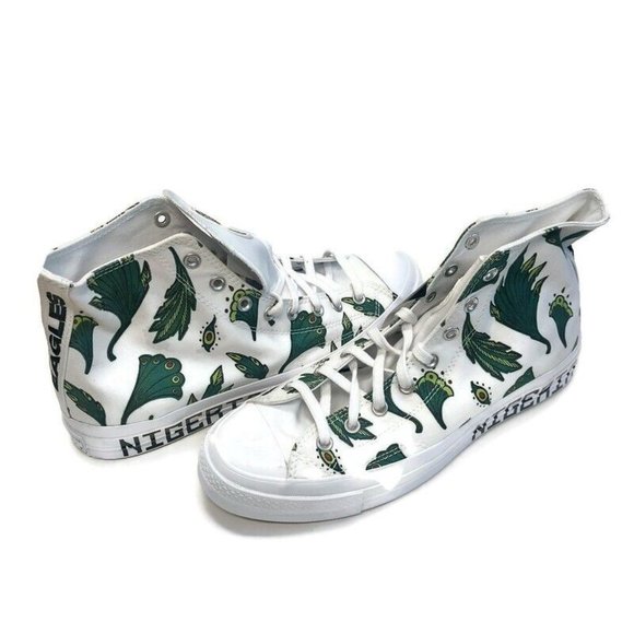 Converse Chuck Taylor 70 NIGERIA Football Federation High Top Sneakers Mens 11 - Picture 10 of 10